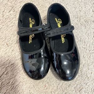 Danskin Girls' Tap Dance Shoes - Black size11.5